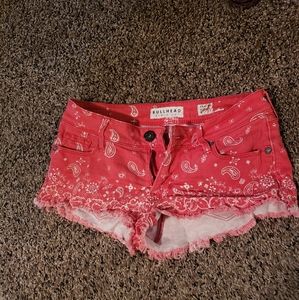Light Red Bullhead Shorts